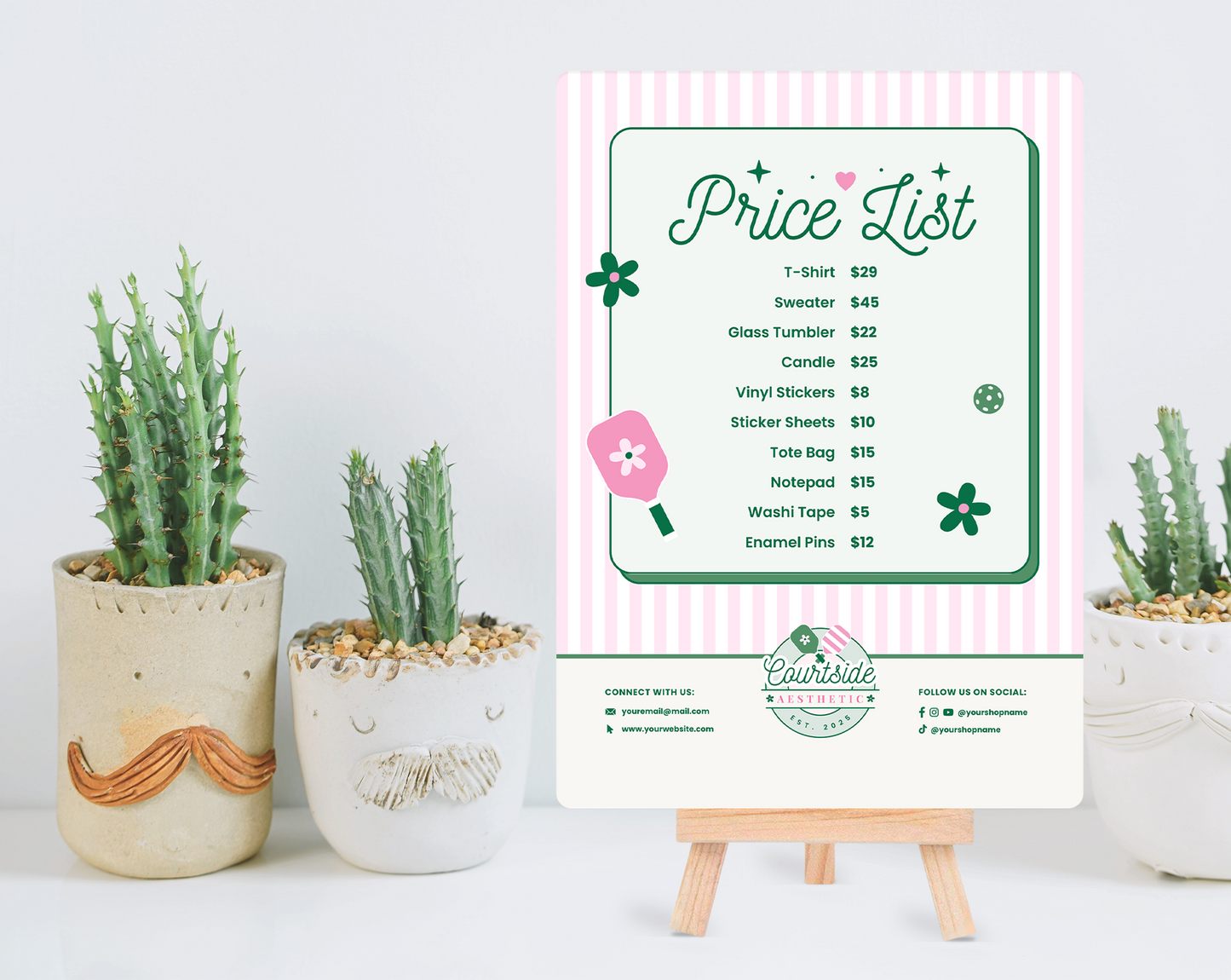 Price List Template