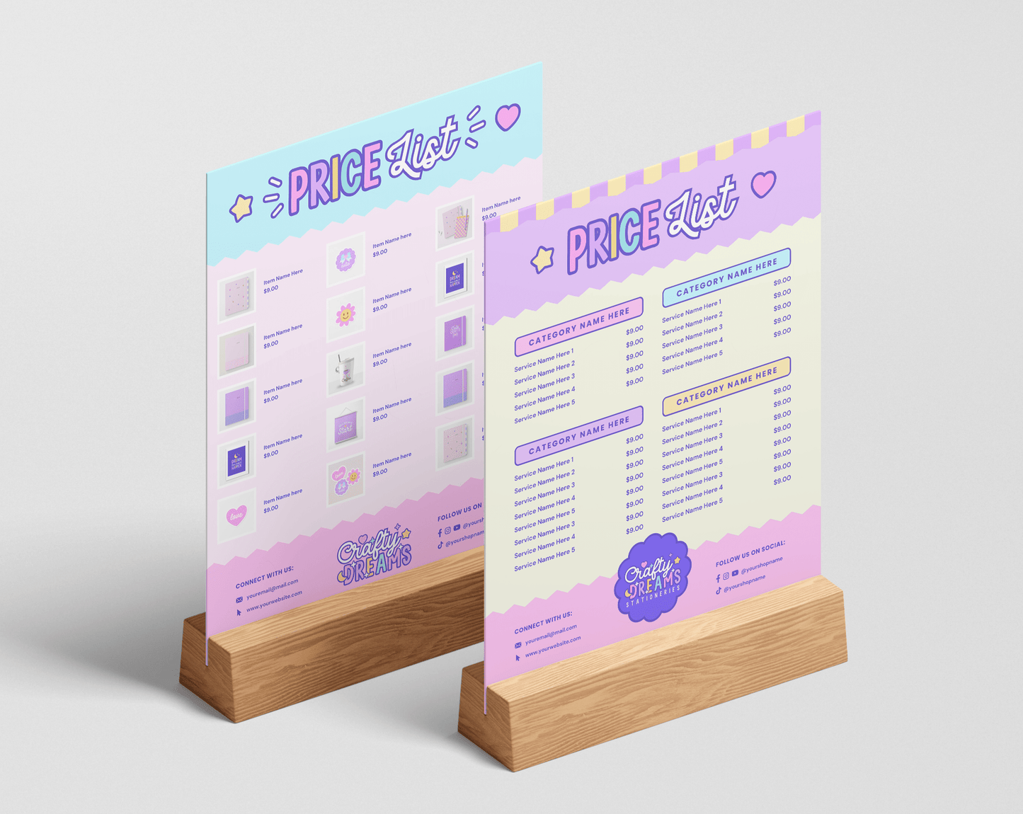 Price List Template