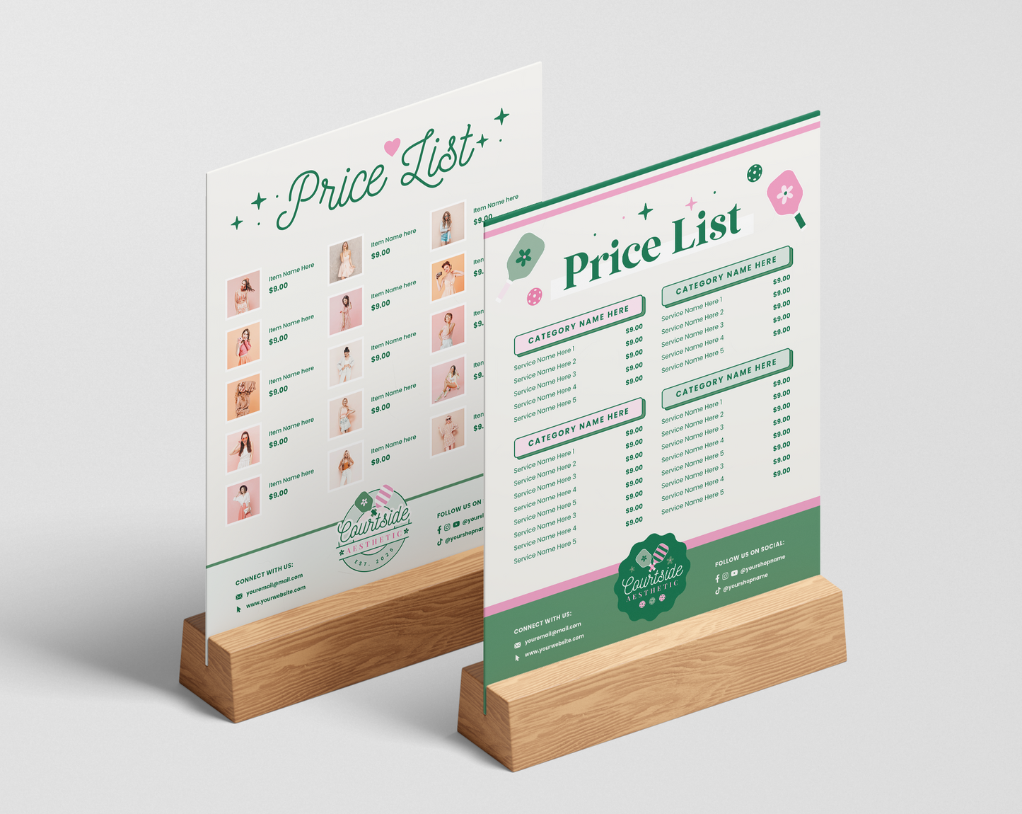 Price List Template