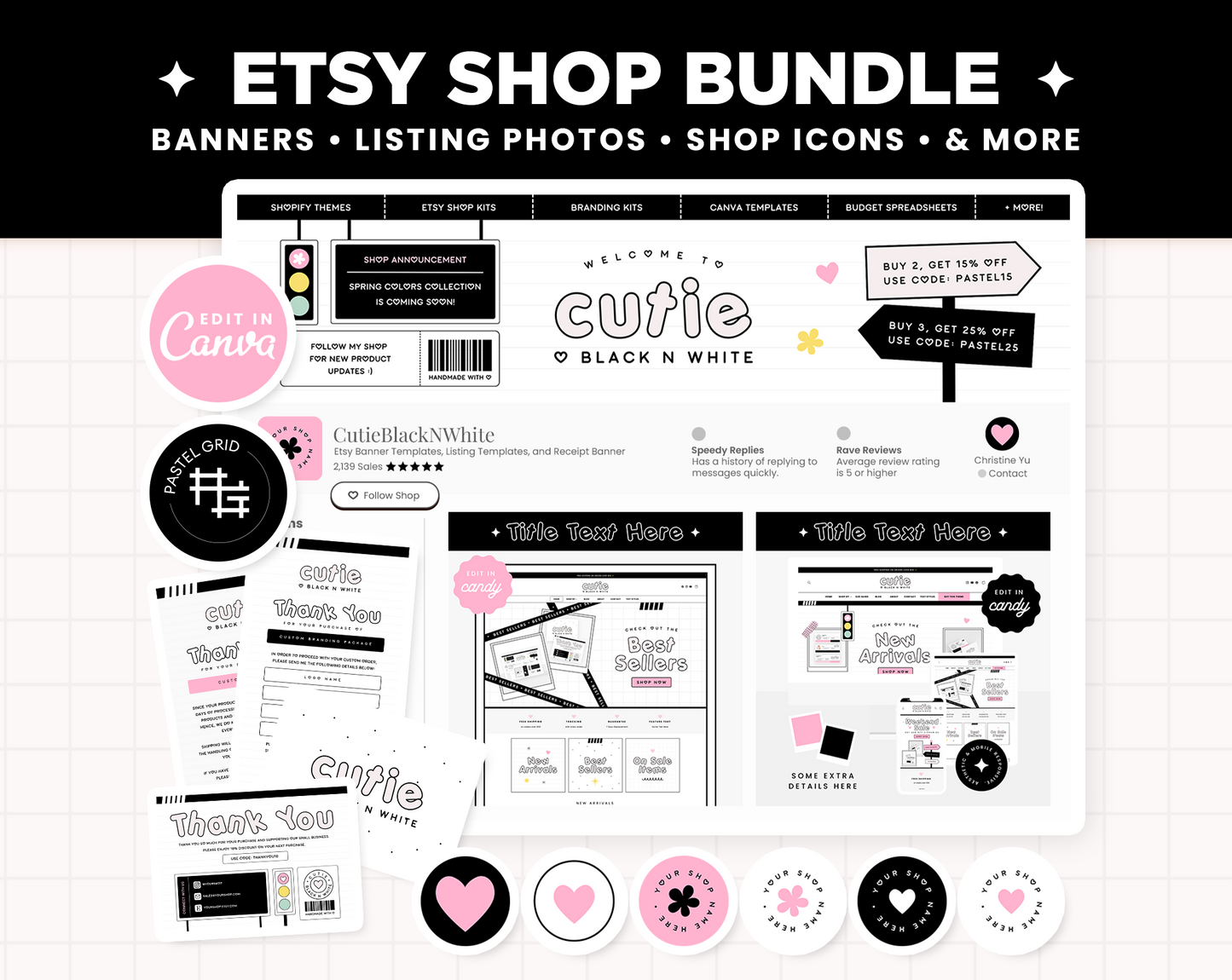 Etsy Shop Bundle