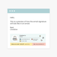 Email Signature