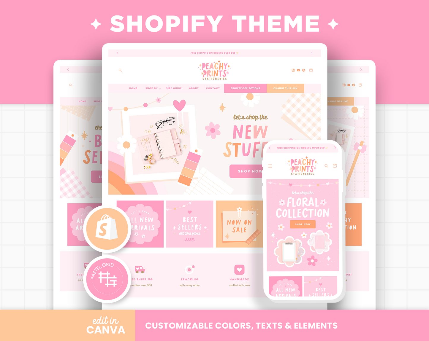 Peachy Prints Shopify Theme