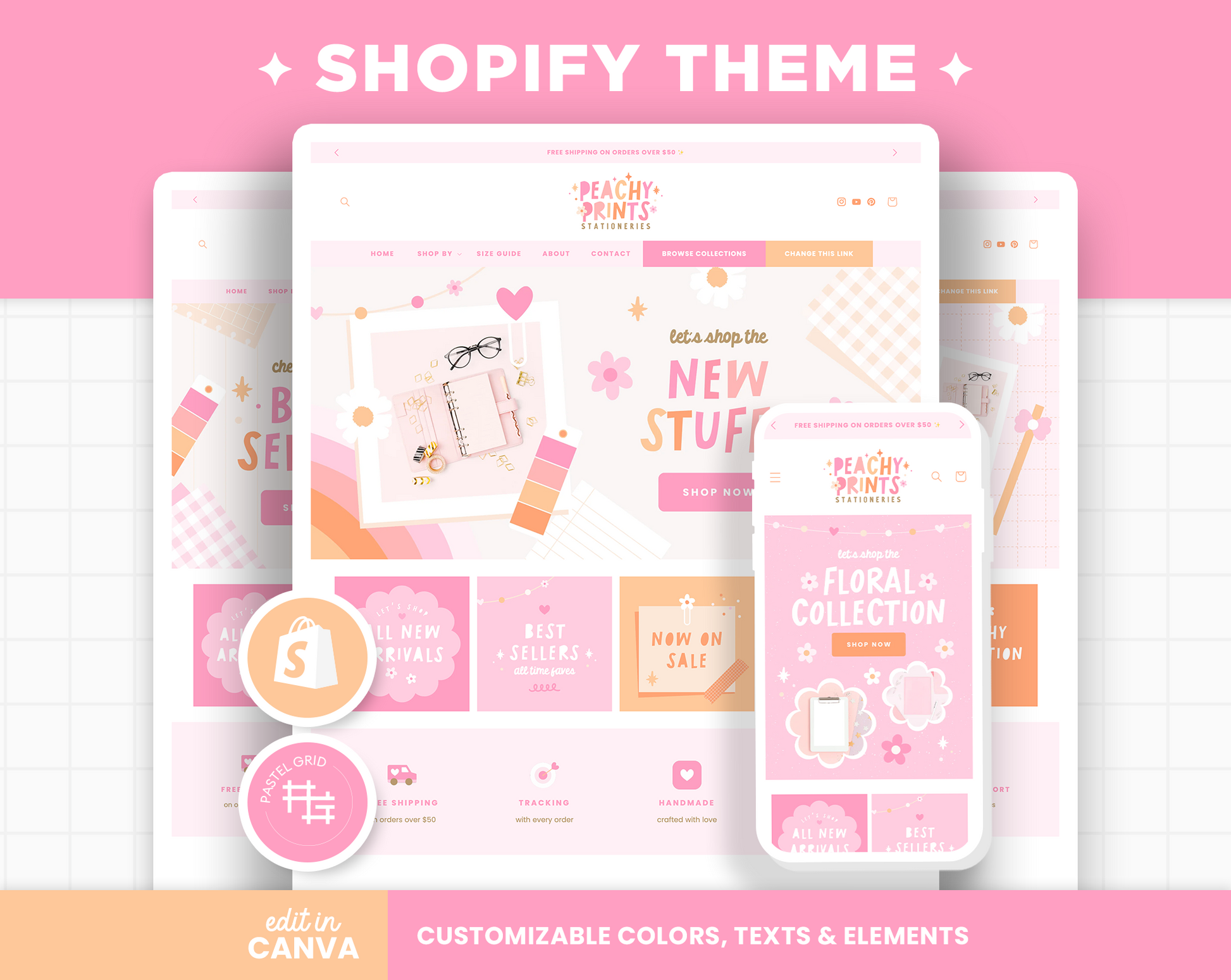 Peachy Prints Shopify Theme